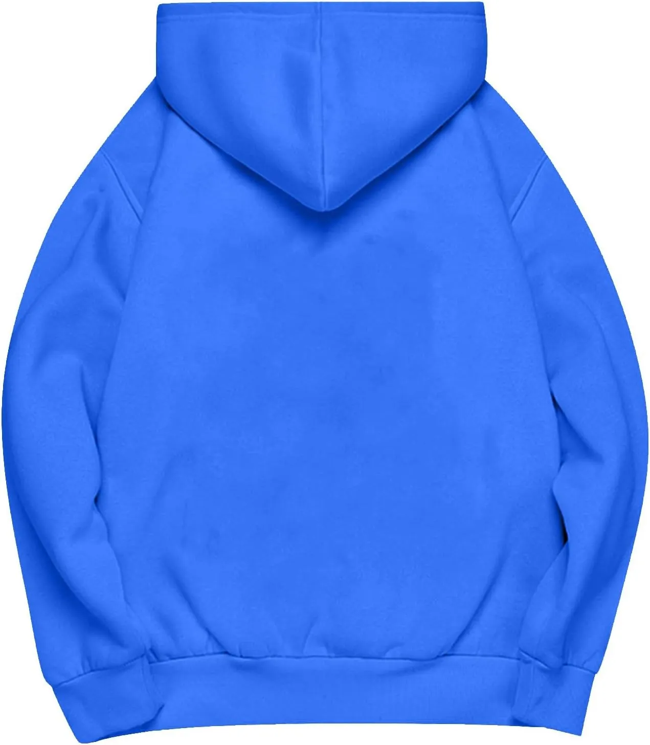 ADHOWBEW Womens Hoodies 2024 Fashion Oversized Drop Shoulder Long Sleeve Drawstring Sweatshirt Pullover with Pockets