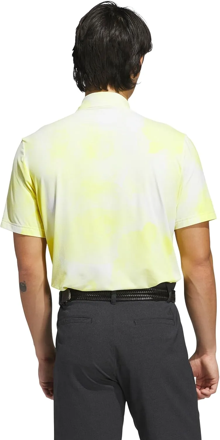 adidas Men's Ultimate365 Tour Printed Cool Feeling Polo Shirt