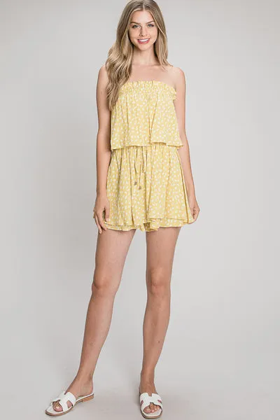 AE Flowy Overlay Romper