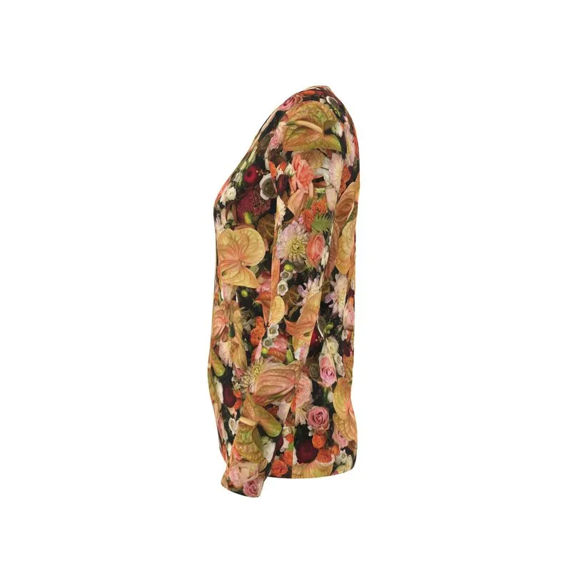 Anthurium 2 Women's T Shirt Long Sleeves