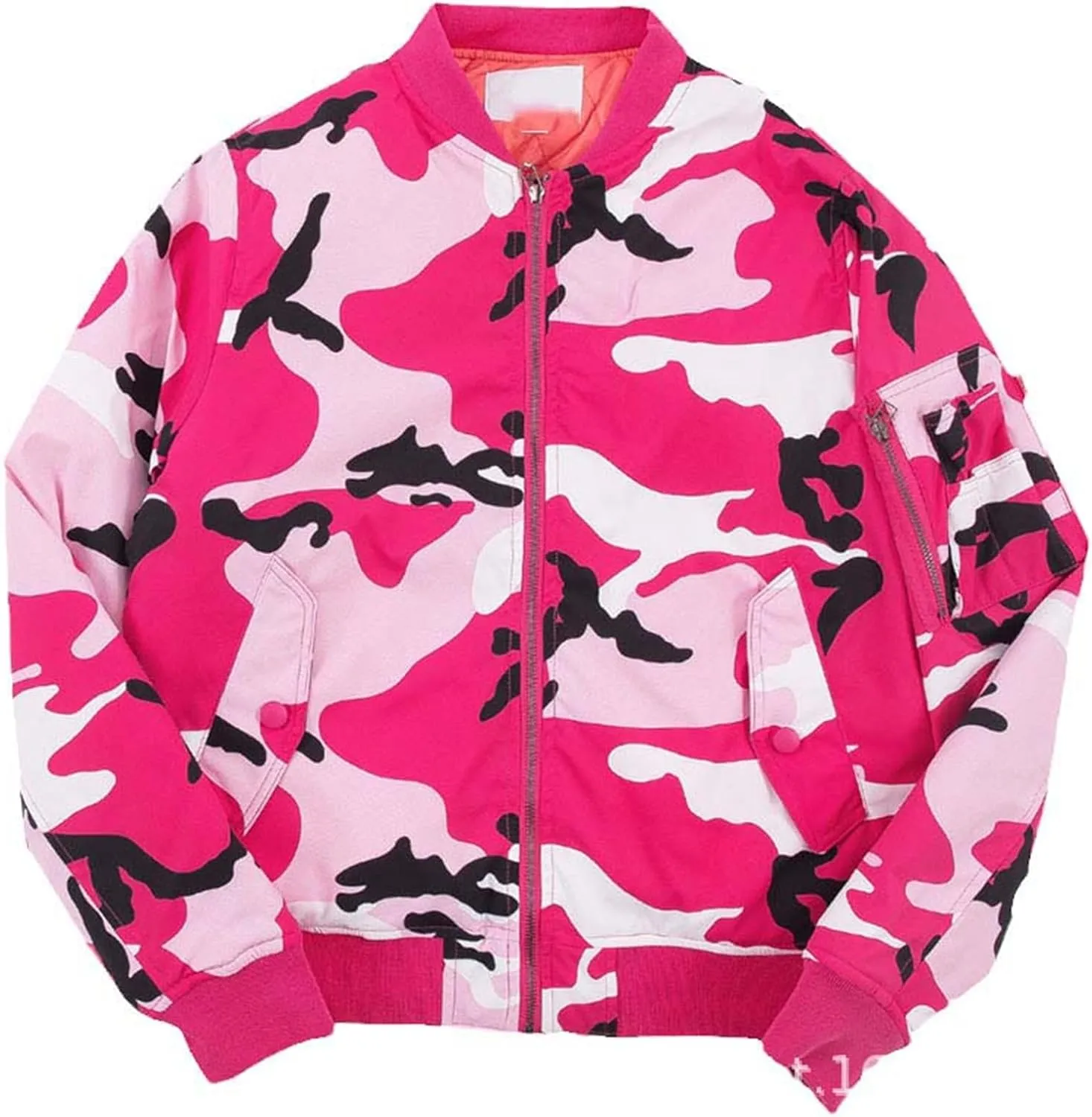 Autumn Winter Jacket Men Cotton Padded Camo1 Ma-1 Thick Mens Coats Hip Hop Flight Jackets Camo Streetwear