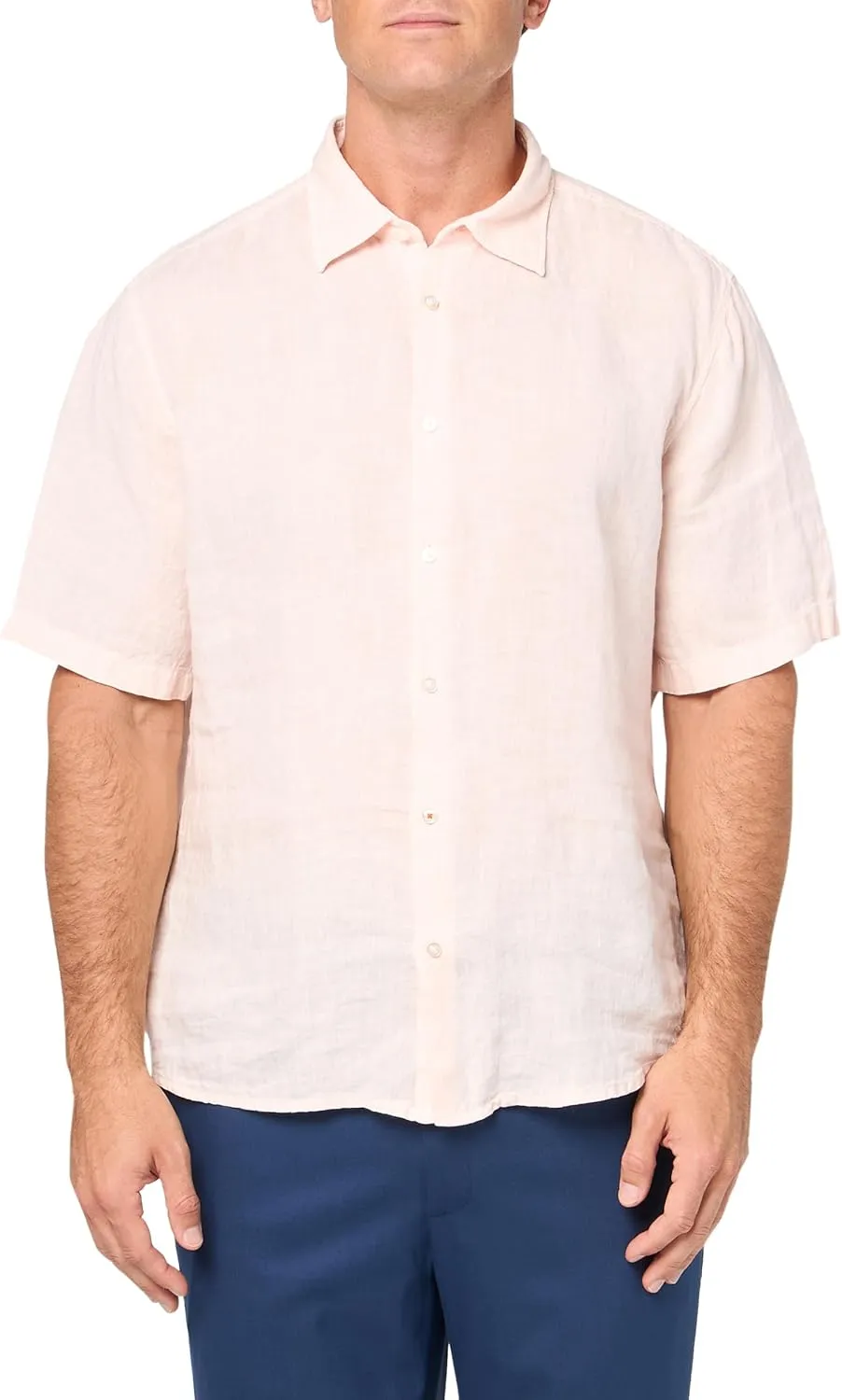 BOSS Men's Regular Fit Cotton Oxford Short-Sleeve Shirt