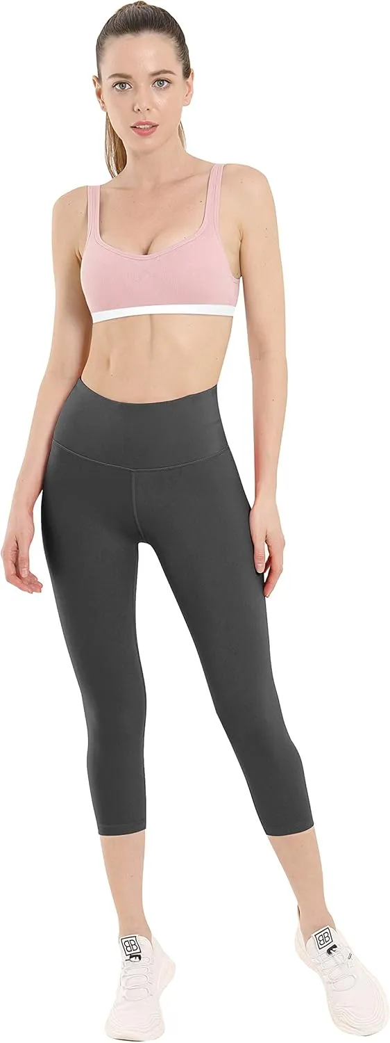BUBBLELIME 25"/26"/27"/28" Basic/Super High Waist/Embossed Pattern Yoga Pants Running Workout Leggings Tummy Control