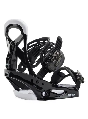 Burton Kids' Smalls Re:Flex Snowboard Bindings Black 10575105001