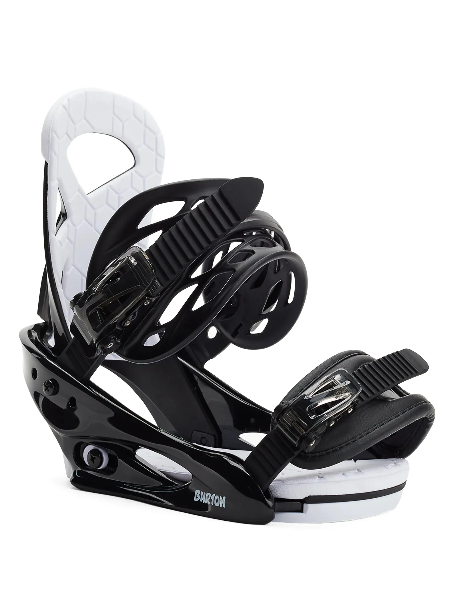 Burton Kids' Smalls Re:Flex Snowboard Bindings Black 10575105001