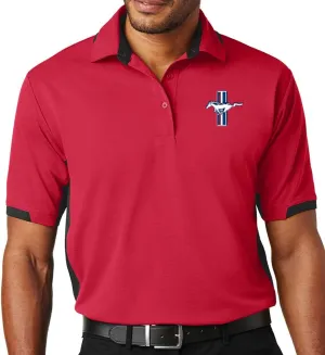 Buy Cool Shirts Mens Ford Mustang GT UV Polo Shirt