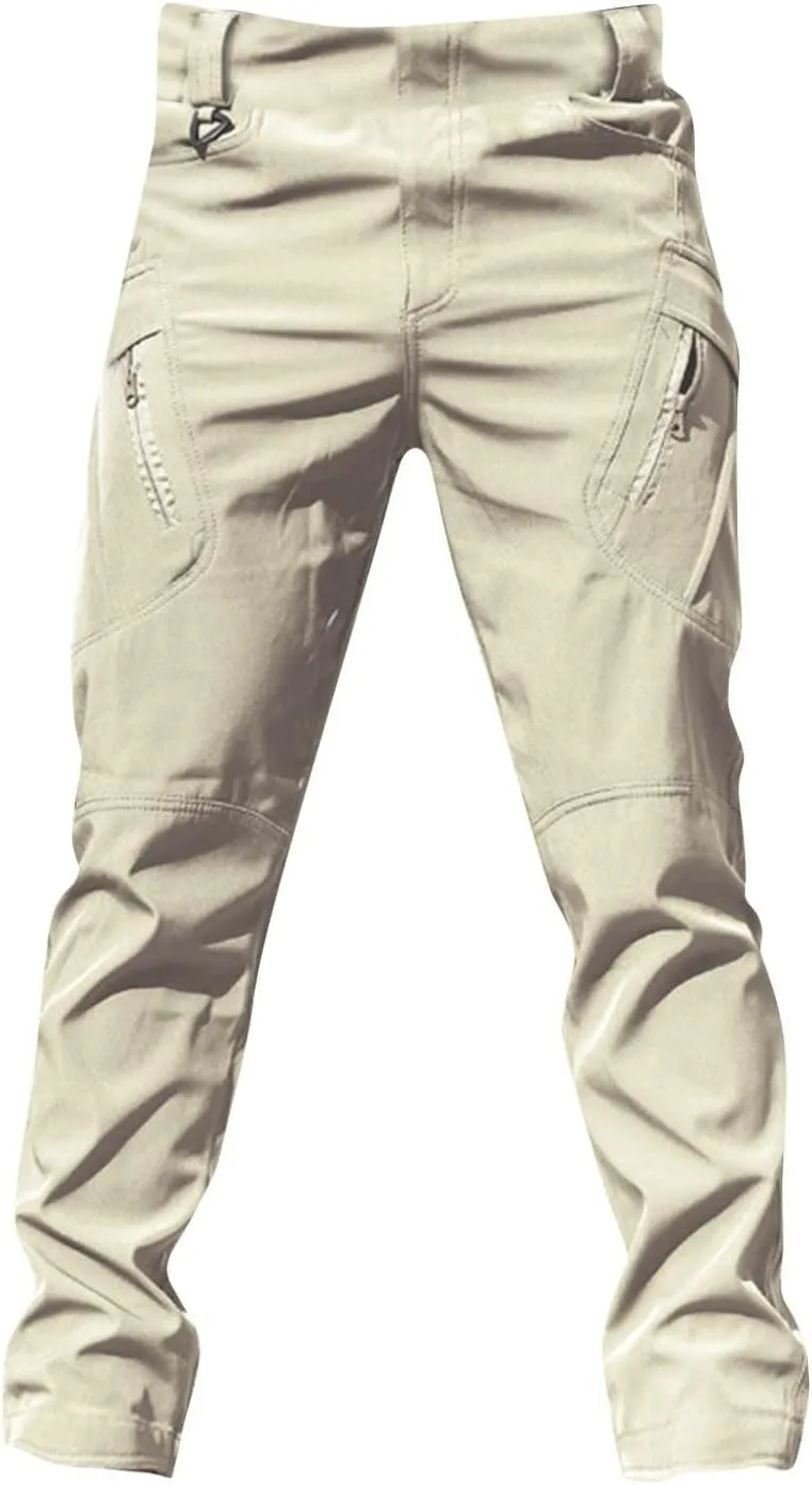 Cargo Pants for Men Multi Pockets Pants Casual Relaxed Fit Ripstop Hiking Pants Tactic Trousers
