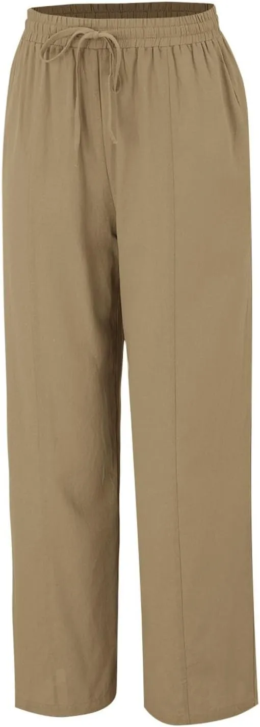 Cargo Pants for Women Winter Adjustable Travel Thermal with Pockets Wide Leg Straight Leg
