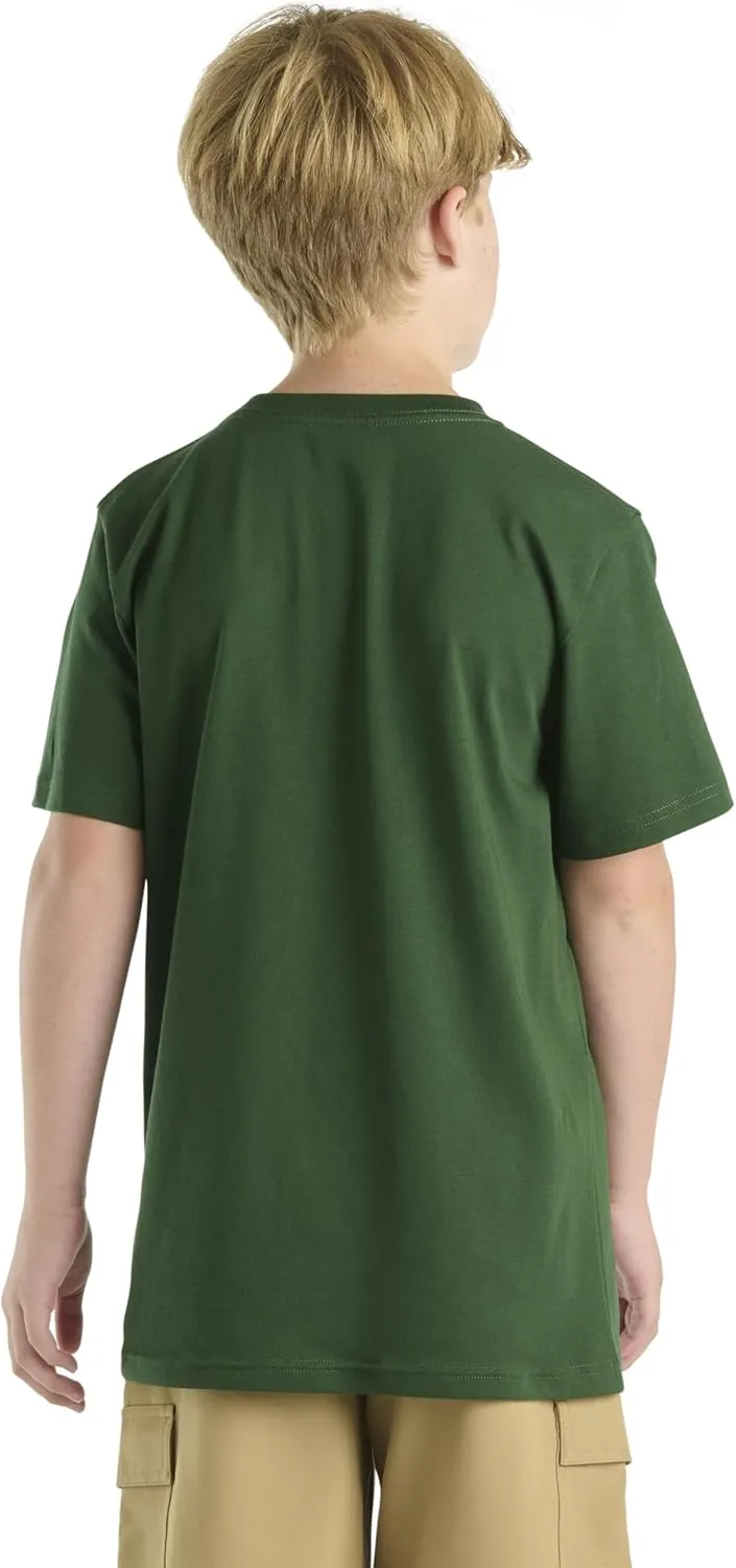Carhartt Boys' Knit Short Sleeve Crewneck Logo T-Shirt
