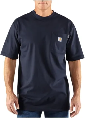 Carhartt Men's Flame-Resistant Force Cotton Short-Sleeve T-Shirt