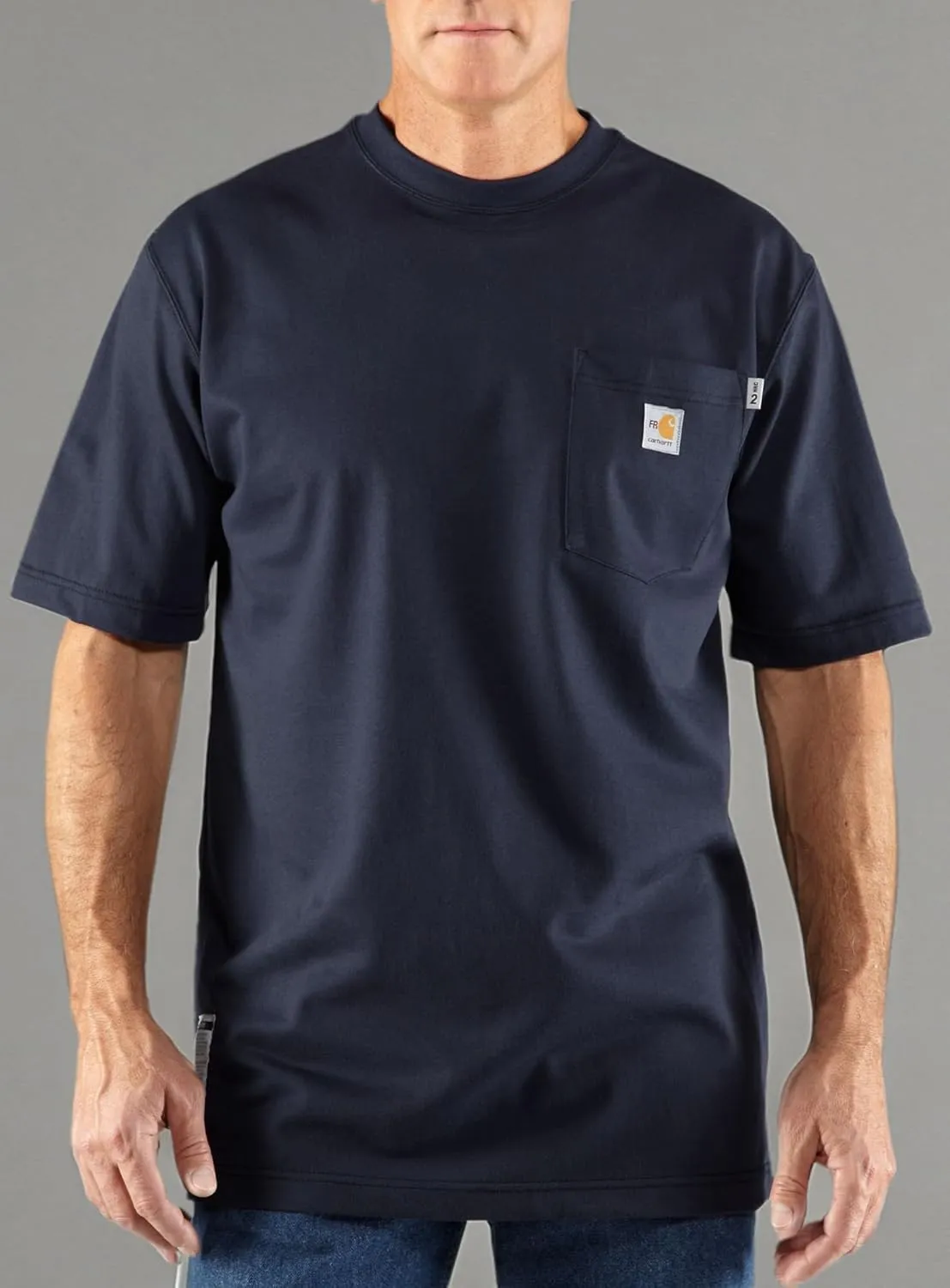 Carhartt Men's Flame-Resistant Force Cotton Short-Sleeve T-Shirt