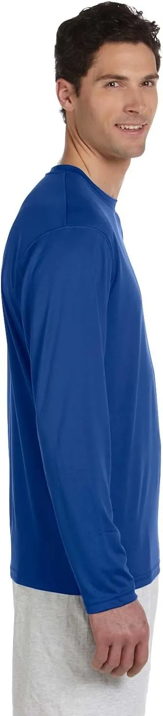 Champion Men's Long-Sleeve Double-Dry Performance T-Shirt