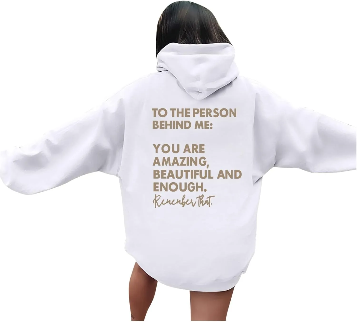 Christian Hoodies for Women Jesus Loves You Bible Verse Letter Graphic Oversized Y2K Hooded Long Sleeve Pockets Sweatshirts