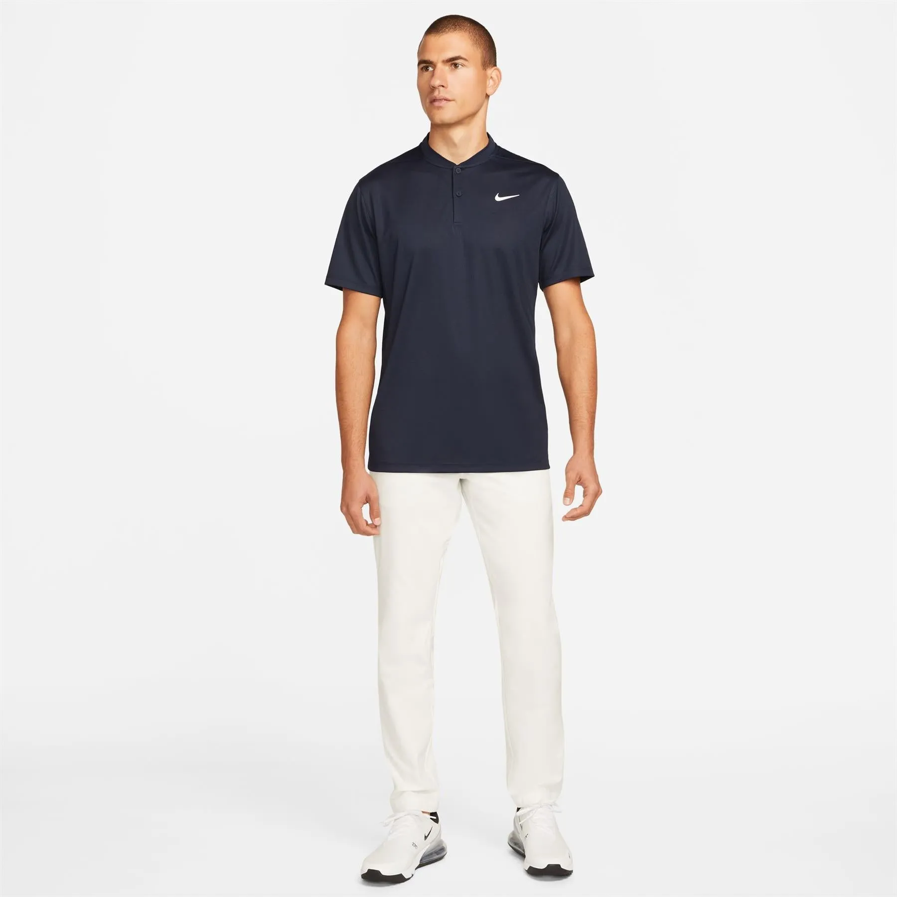 Dri-FIT Victory Blade Polo Obsidian/White - AW24