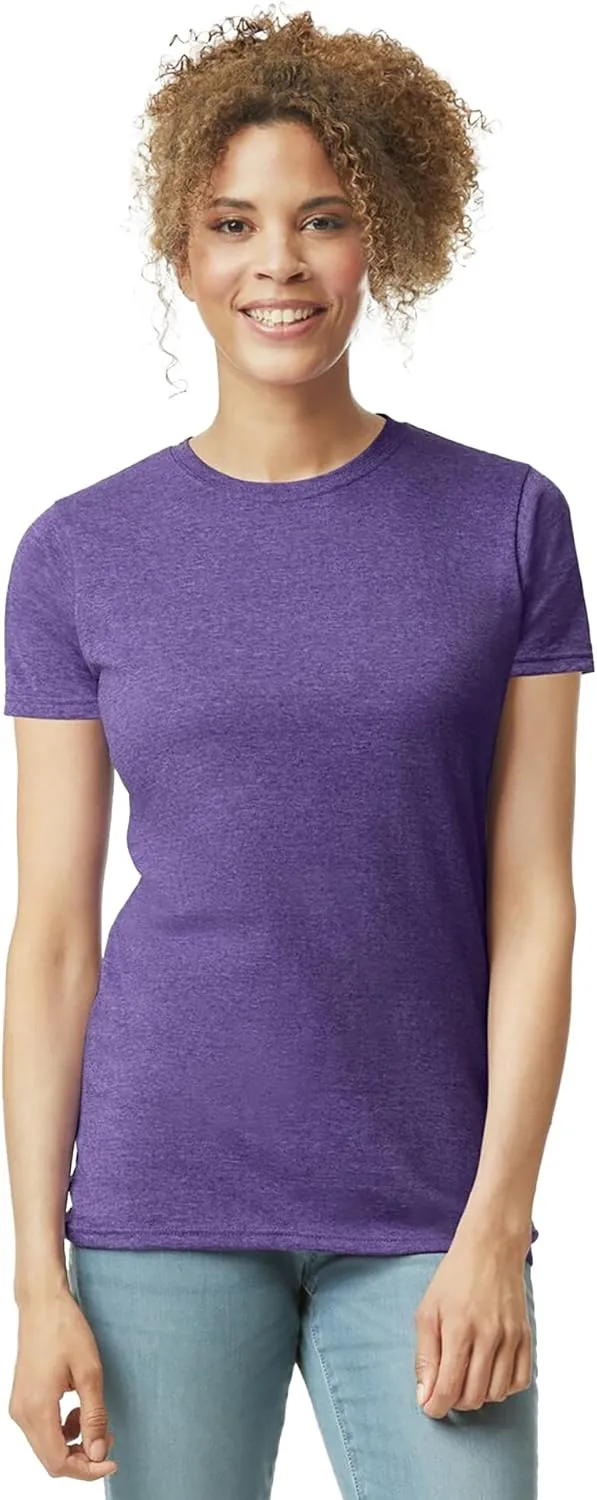 Gildan Women's Softstyle Cotton T-Shirt, Style G64000l, Multipack