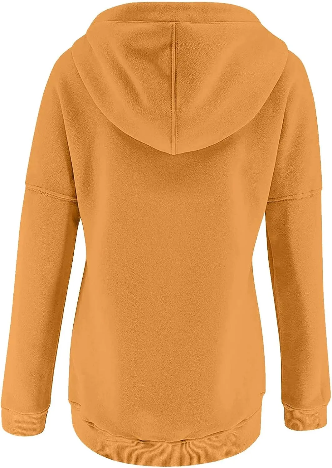 GOFULY Button Down Shirts For Women Fall Loose Oversized Hoodie Long Sleeve Drawstring Pockets Clothes Winter Solid Outfits