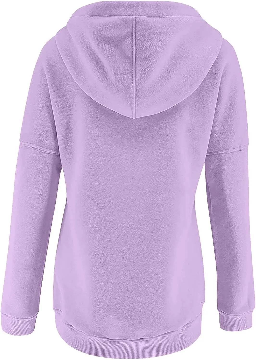 GOFULY Button Down Shirts For Women Fall Loose Oversized Hoodie Long Sleeve Drawstring Pockets Clothes Winter Solid Outfits