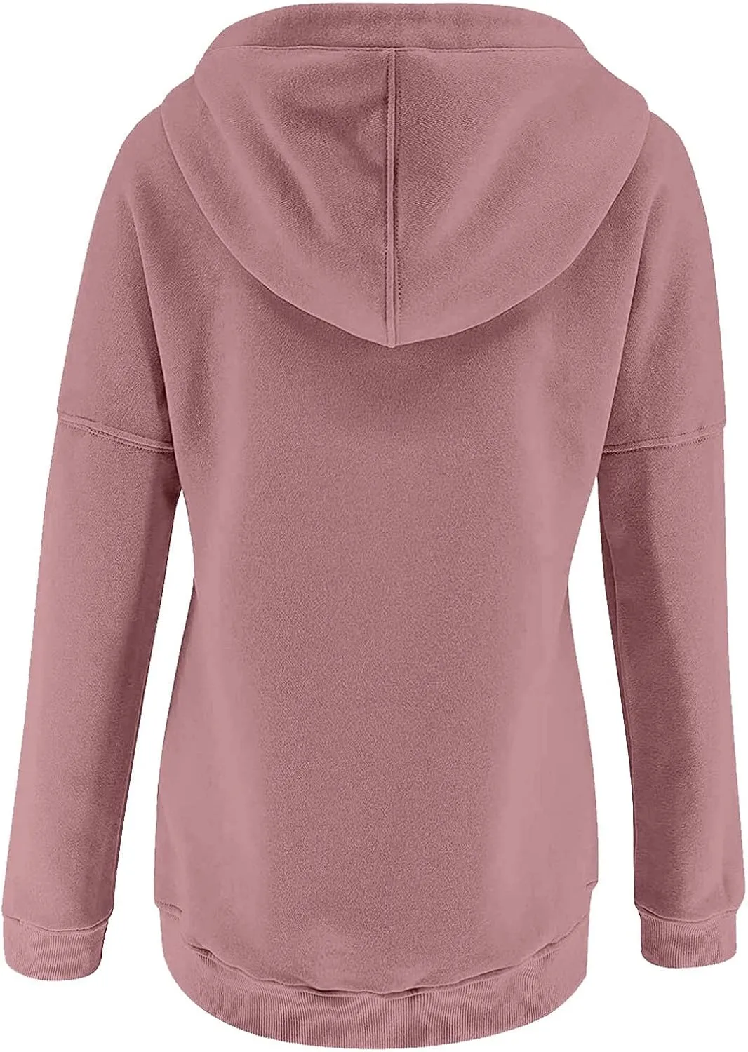 GOFULY Button Down Shirts For Women Fall Loose Oversized Hoodie Long Sleeve Drawstring Pockets Clothes Winter Solid Outfits