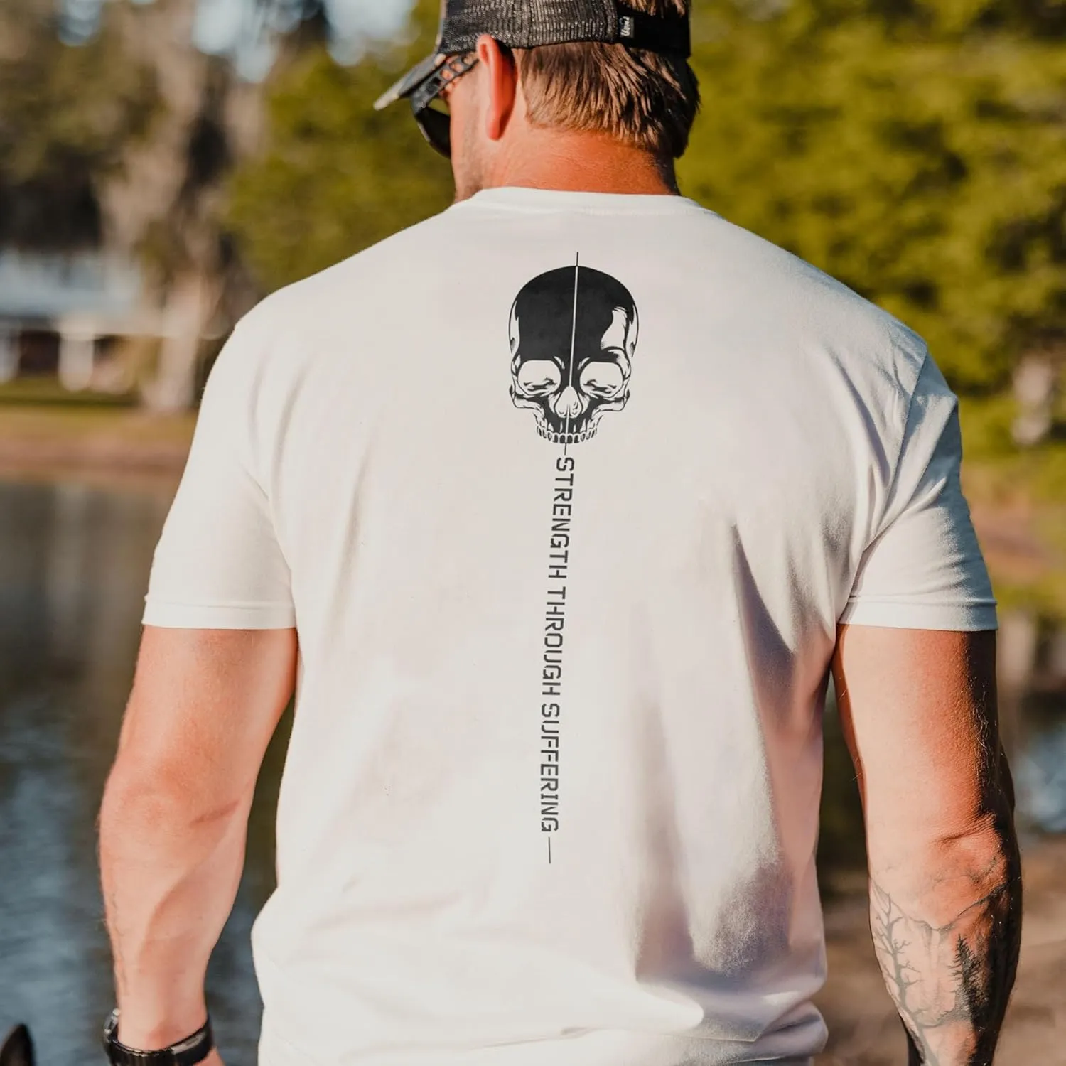 Grunt Style Strength Through Suffering Men's Training T-Shirt
