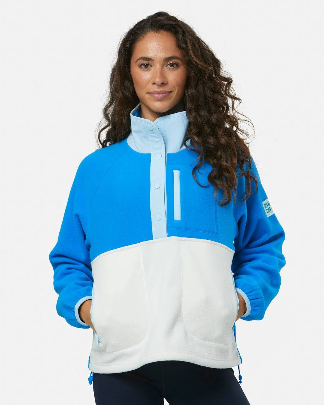Gym Coffee Snap Polar (Womens) - Sky Blue