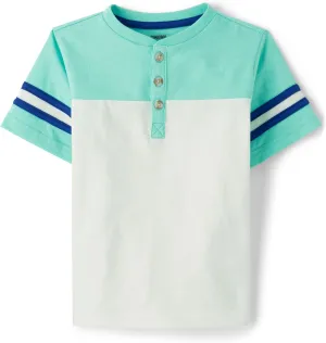 Gymboree boys And Toddler Short Sleeve Henley T-shirt