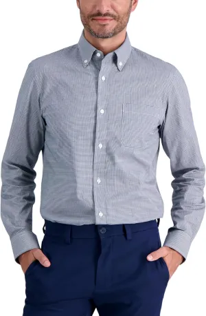 Haggar Men's Premium Comfort Slim Fit Wrinkle Resistant Dress Shirt