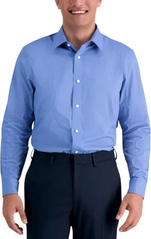 Haggar Men's Premium Comfort Slim Fit Wrinkle Resistant Dress Shirt