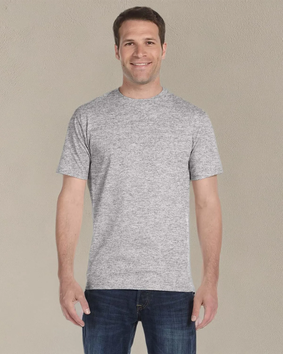 Hanes Ultimate Men's 5-Pack Tagless ComfortSoft Crewneck T-Shirt