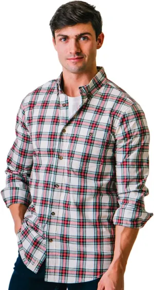 Hope & Henry Men's Long Sleeve Poplin Button Down Shirt