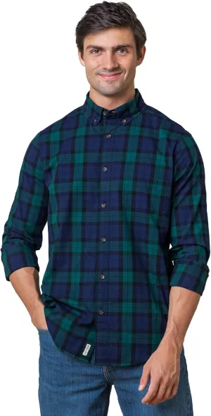 Hope & Henry Men's Long Sleeve Poplin Button Down Shirt