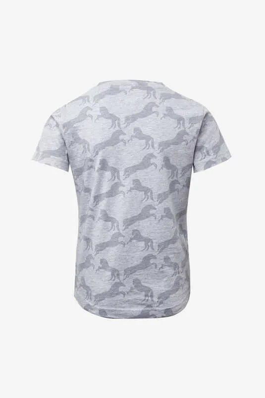Horze Micky Kids Printed Organic Cotton T-Shirt