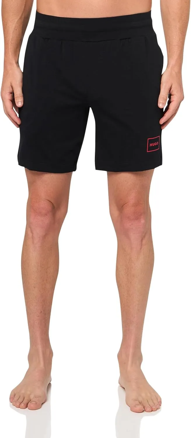 HUGO Boys' Logo Outline Cotton T Shirt and Shorts Set