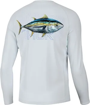 HUK Men's Kc Scott Graphic Pursuit, Performance Fishing Shirt