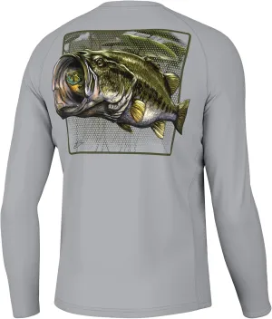 HUK Men's Kc Scott Graphic Pursuit, Performance Fishing Shirt