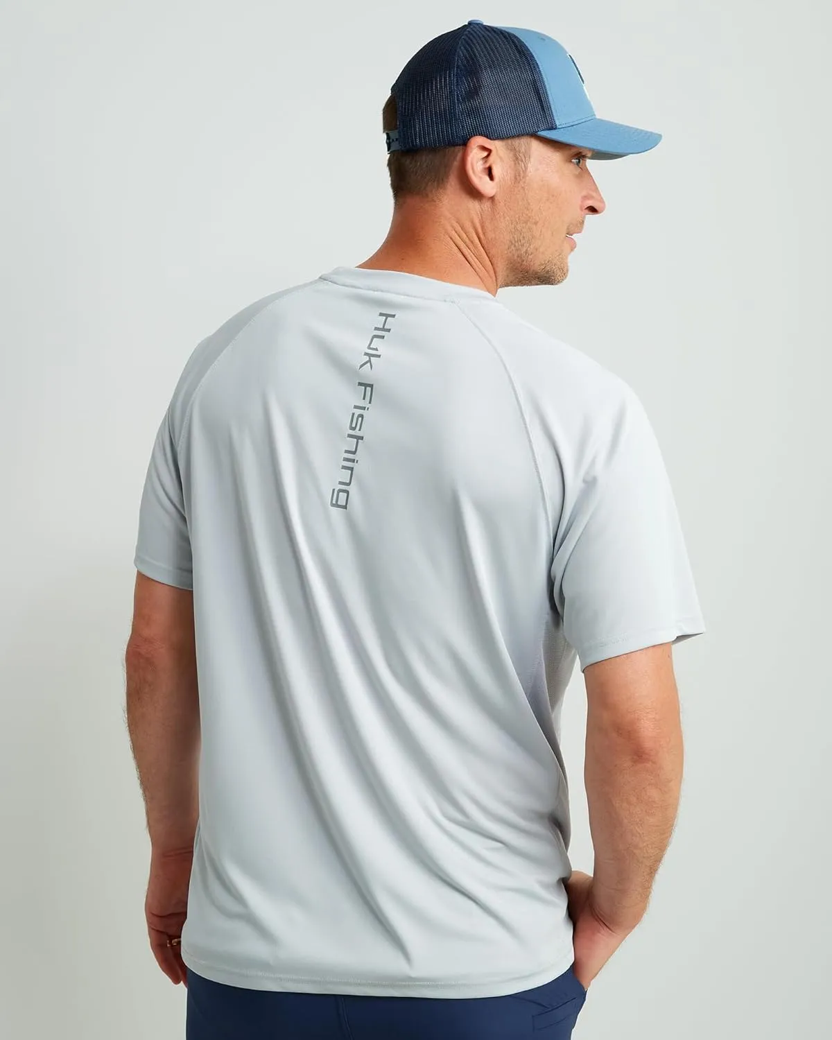 HUK Men's Pursuit Short Sleeve, Performance Shirt   Sun Protection