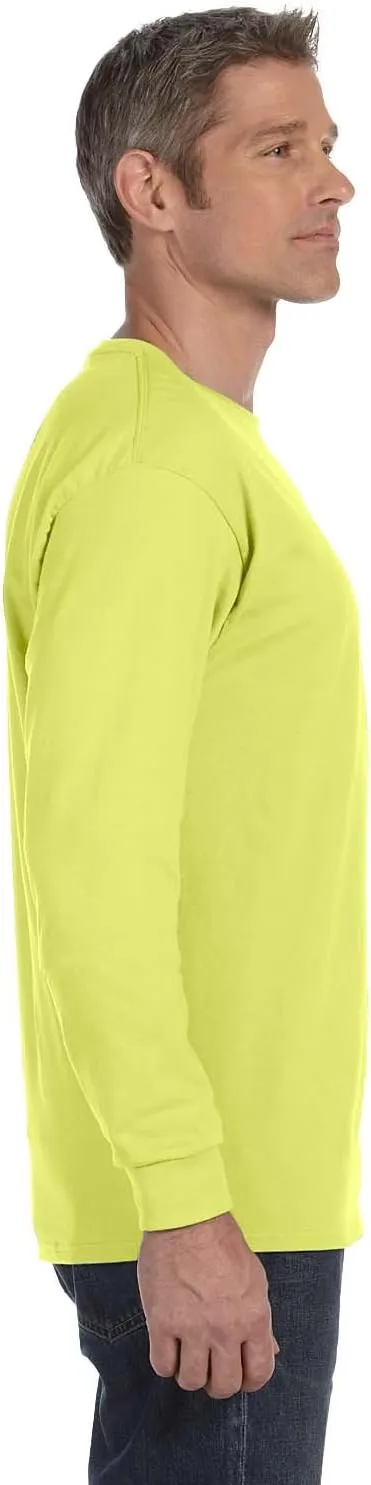 Jerzees Men's Dri-Power Long Sleeve T-Shirt Multipack