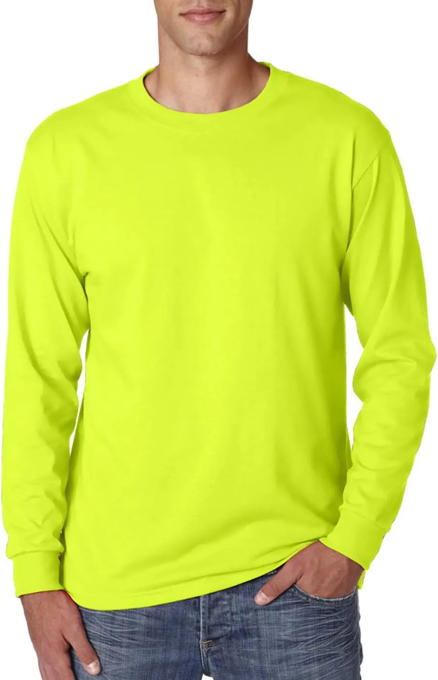 Jerzees Men's Dri-Power Long Sleeve T-Shirt Multipack