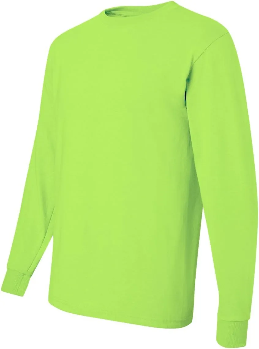 Jerzees Men's Dri-Power Long Sleeve T-Shirt Multipack