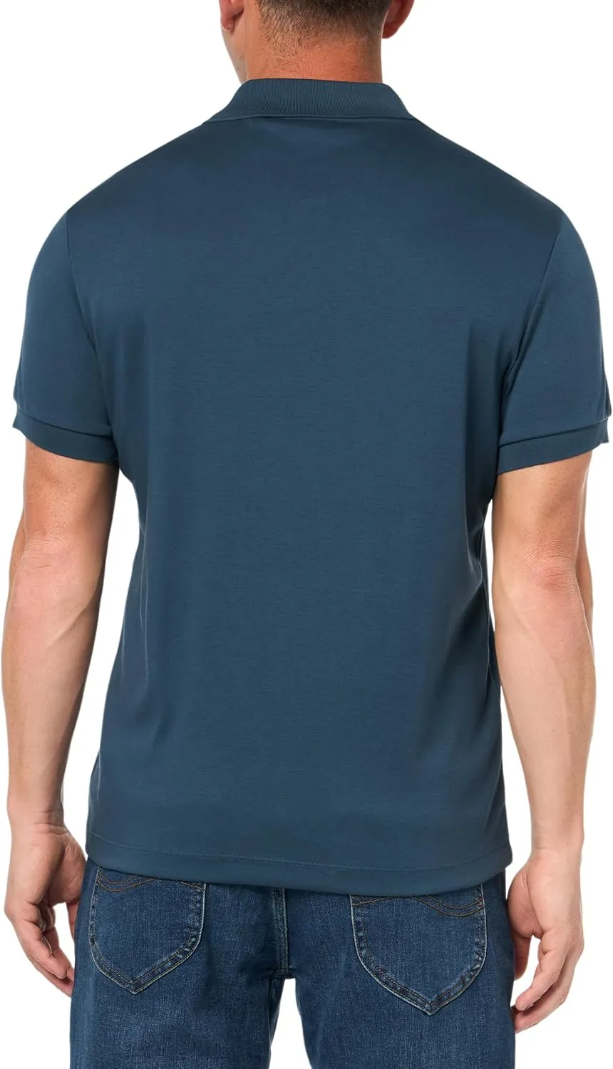 Lacoste Men's Ultra Soft Cotton Pima Jersey Polo Shirt