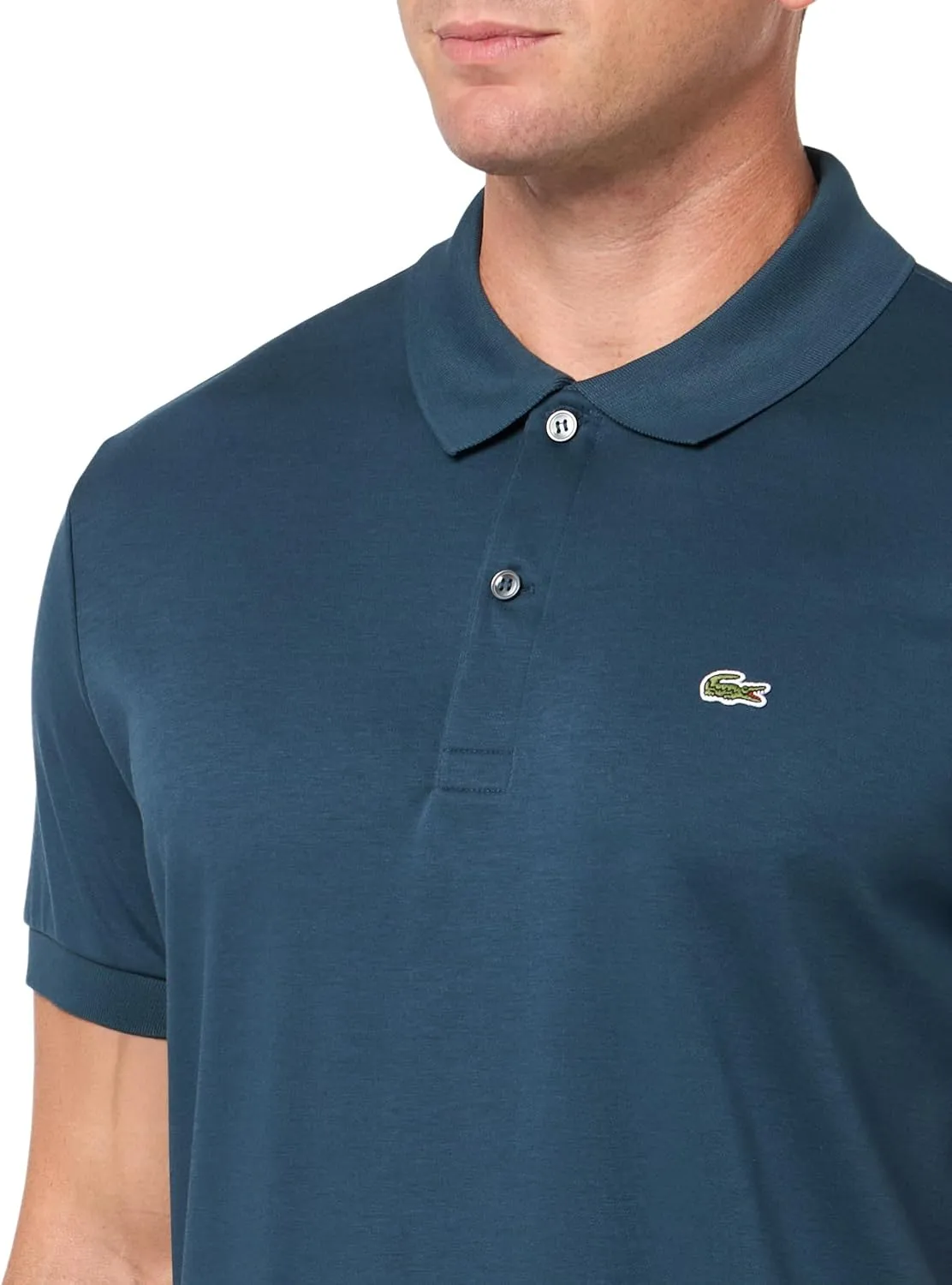 Lacoste Men's Ultra Soft Cotton Pima Jersey Polo Shirt