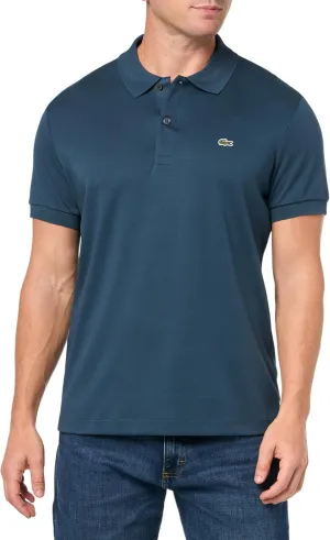 Lacoste Men's Ultra Soft Cotton Pima Jersey Polo Shirt