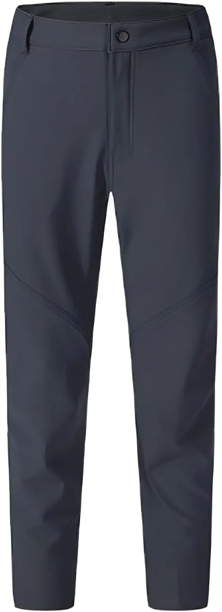 lcyhony Golf Pants Men Stretch Lightweight Slim Fit Dress Pants Button High Waist Casual Athletic Chinos Pants with Pockets
