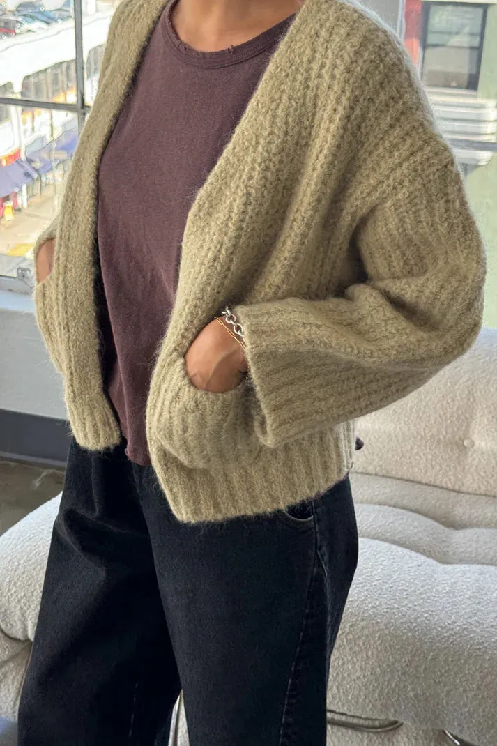Le Bon Shoppe - Alpaca Sweater Jacket (Butter)