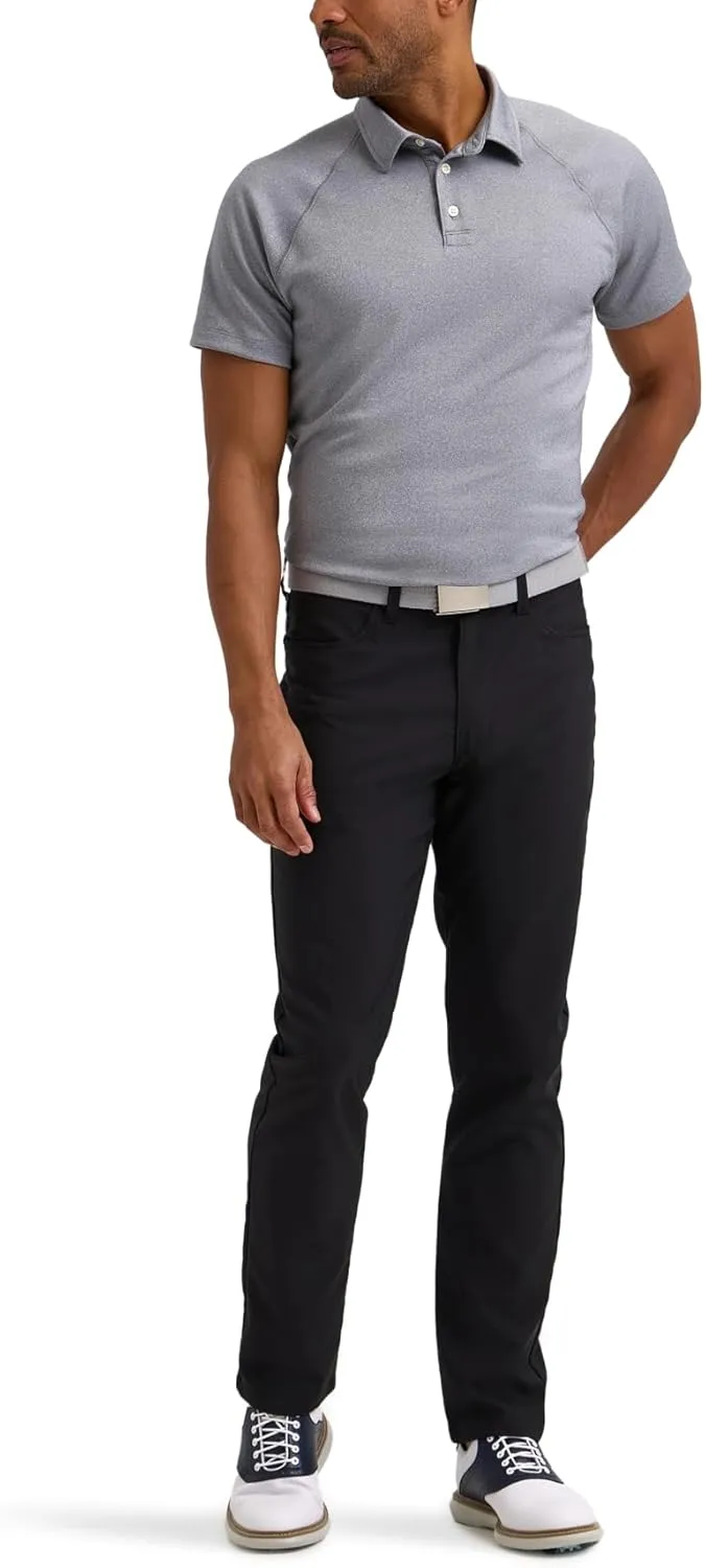 Lee Men's Golf Series Short Sleeve Performance Polo Shirt