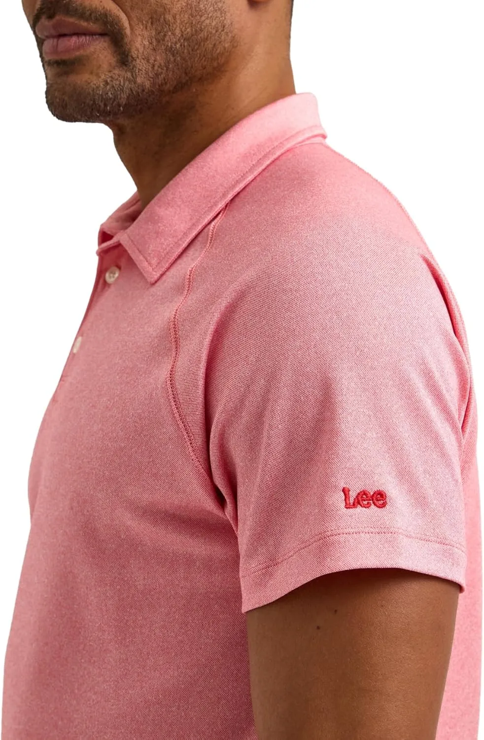 Lee Men's Golf Series Short Sleeve Performance Polo Shirt