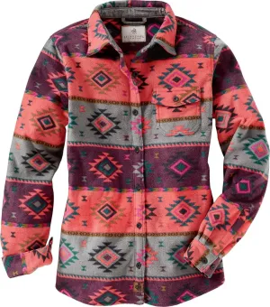 Legendary Whitetails Women's Trail Guide Fleece Button Down Shirt