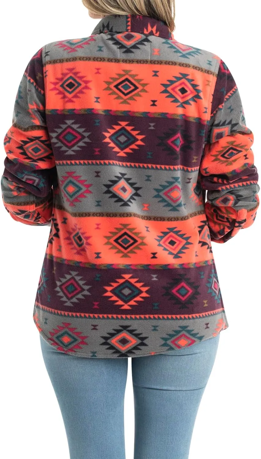 Legendary Whitetails Women's Trail Guide Fleece Button Down Shirt