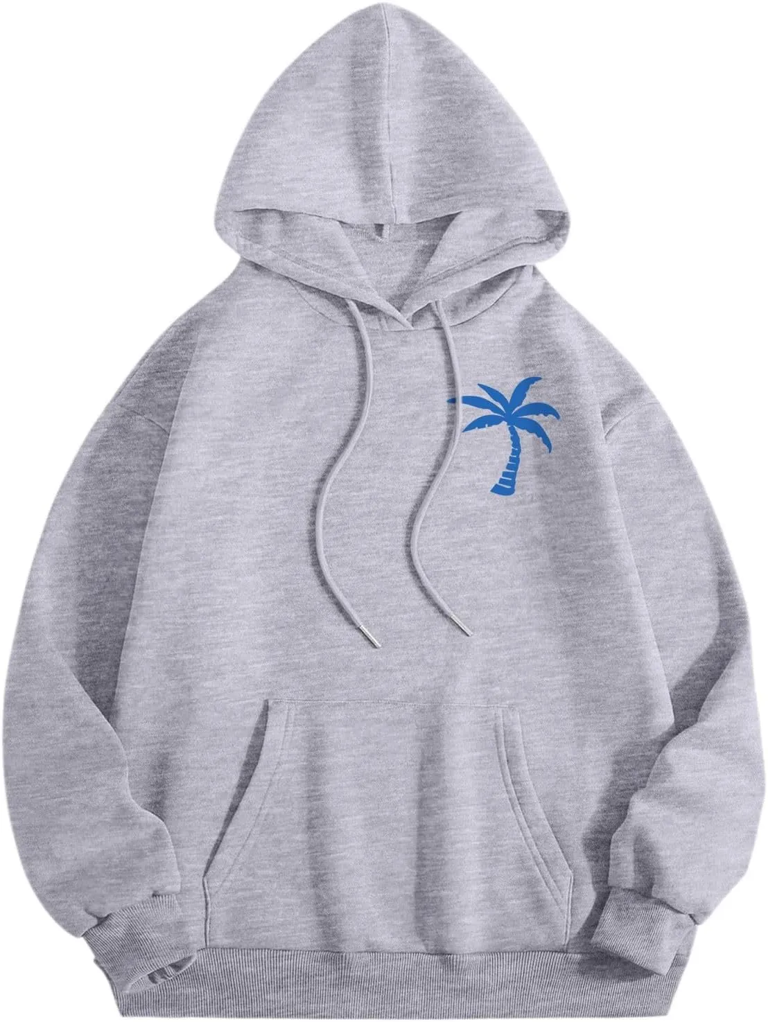 Meet Me at The Ocean Oversized Hoodies for Women Casual Drawstring Sweatshirt Fashion Long Sleeve Pullover