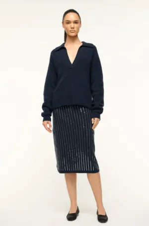 Mimi Sequin Line Skirt