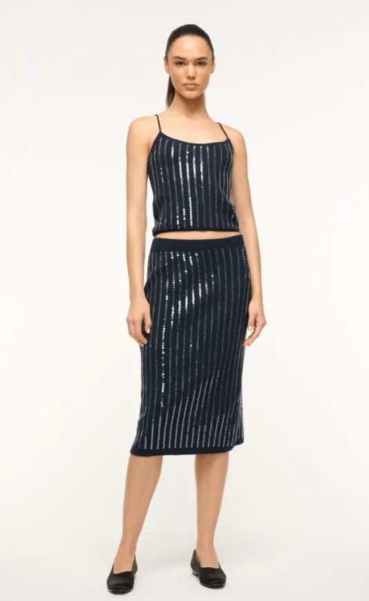 Mimi Sequin Line Skirt